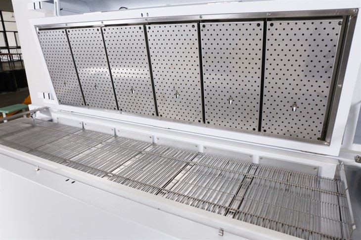 NeoDen IN12 PCB reflow oven heating zone
